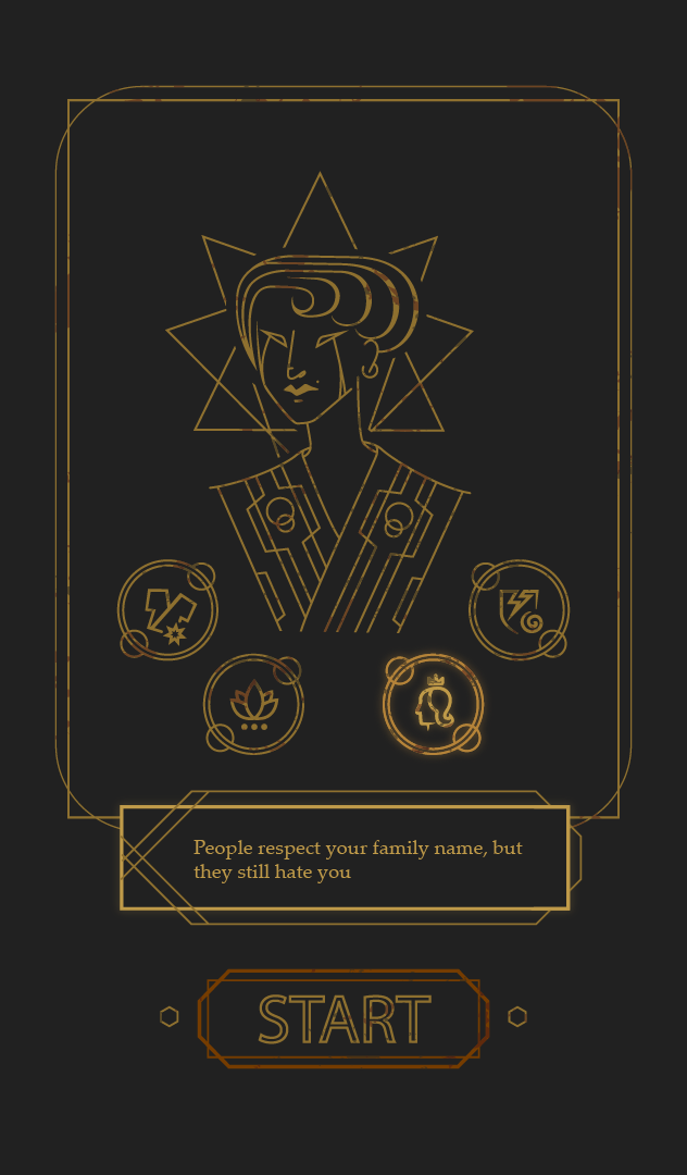 Phone mock-up hover over perk to read info.