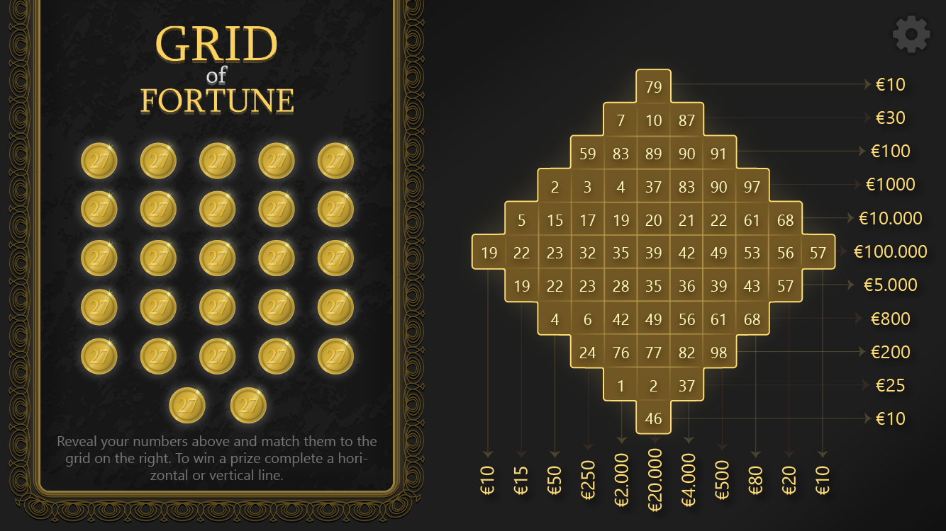 Screen showcasing the main gameplay loop.